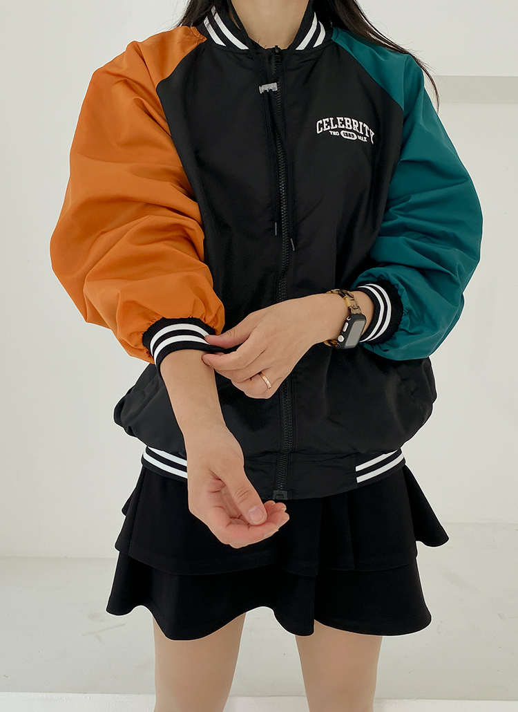 スリートーンロゴボクシースタジアムジャンパー | レディース