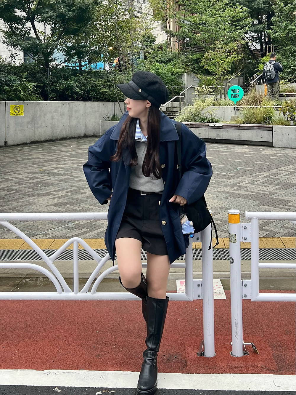 ベルト付ハイウエストショートパンツ | 詳細画像4
