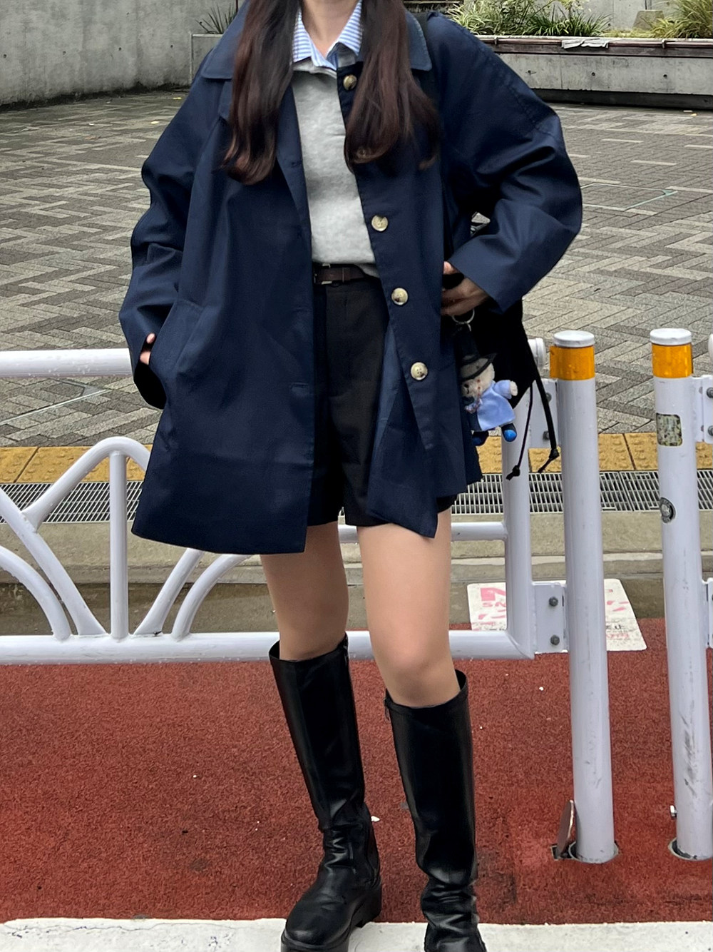 ベルト付ハイウエストショートパンツ | 詳細画像5