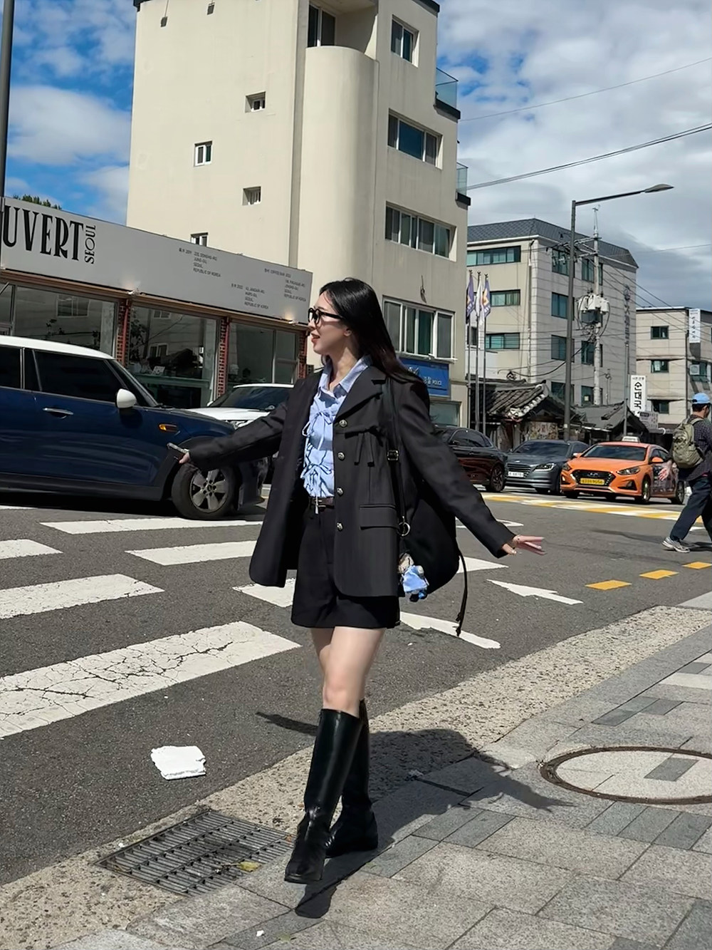 ベルト付ハイウエストショートパンツ | 詳細画像8