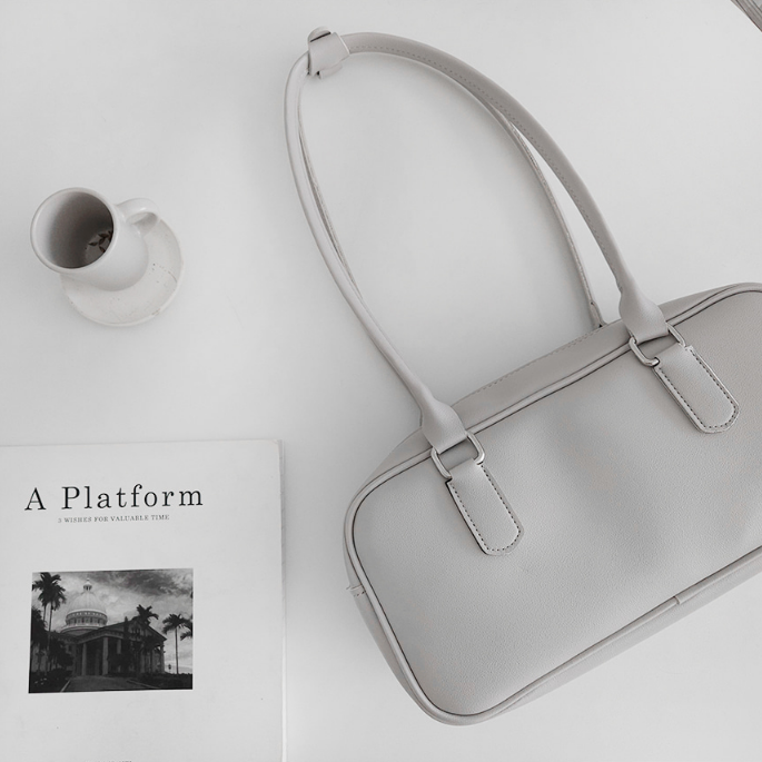 ロングダブルハンドルスクエアバッグ | 詳細画像10