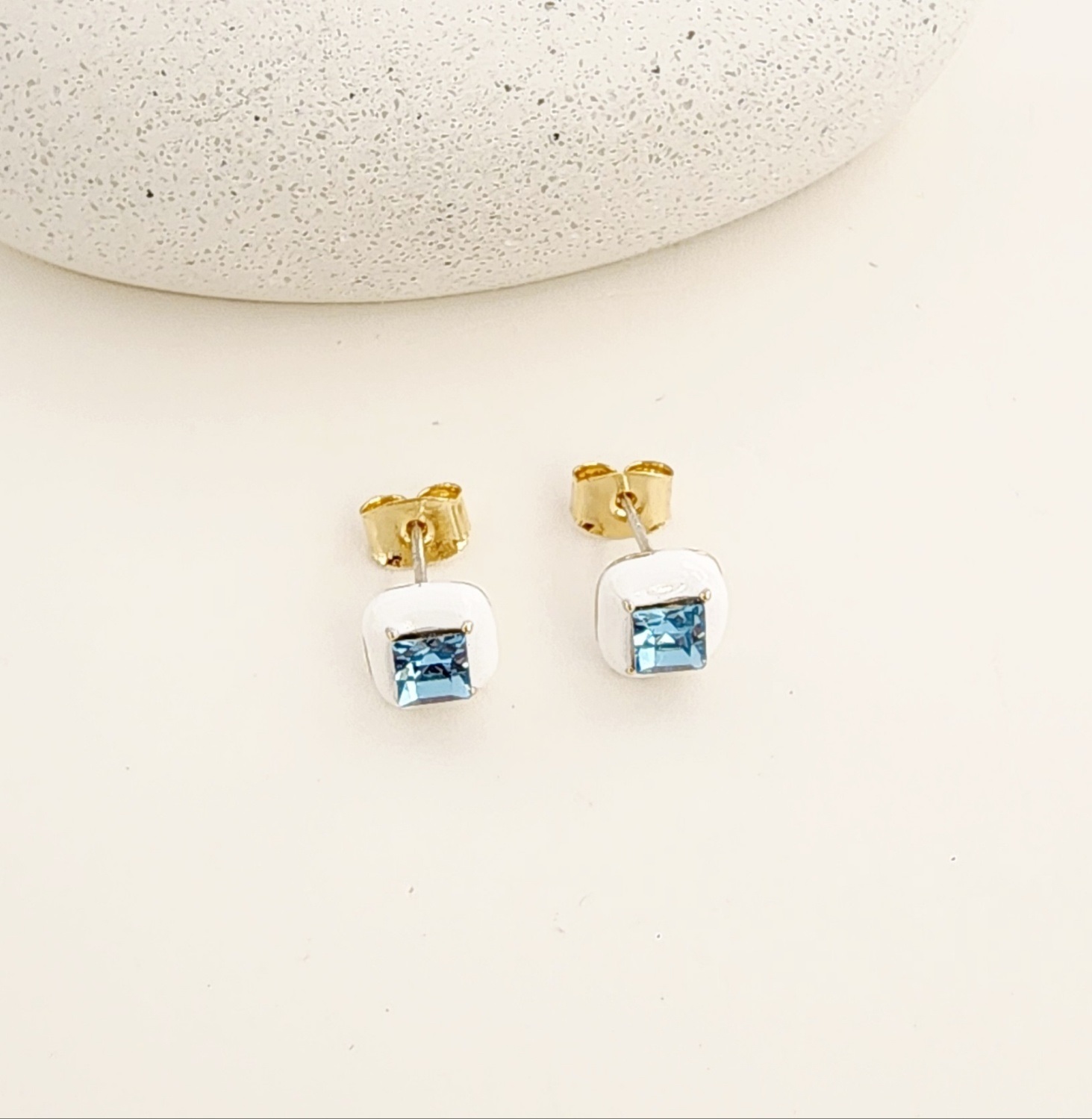 スクエアキュービックミニピアス | 詳細画像3