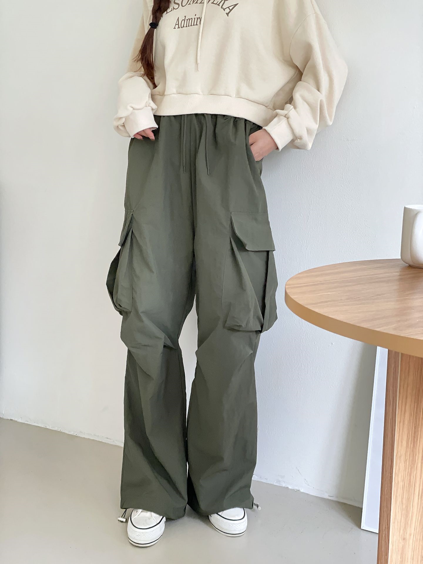 2WAYナイロンニータックカーゴパンツ | 詳細画像3