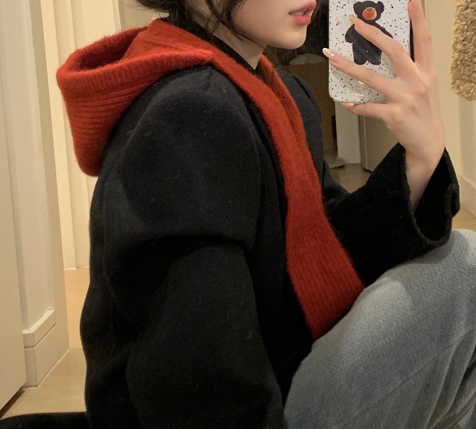 パッチリボンニットバラクラバ | レディースファッション通販 - DHOLIC