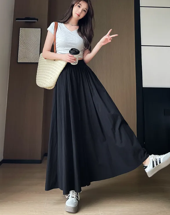 ウエストゴムワイドフレアパンツ | 詳細画像1