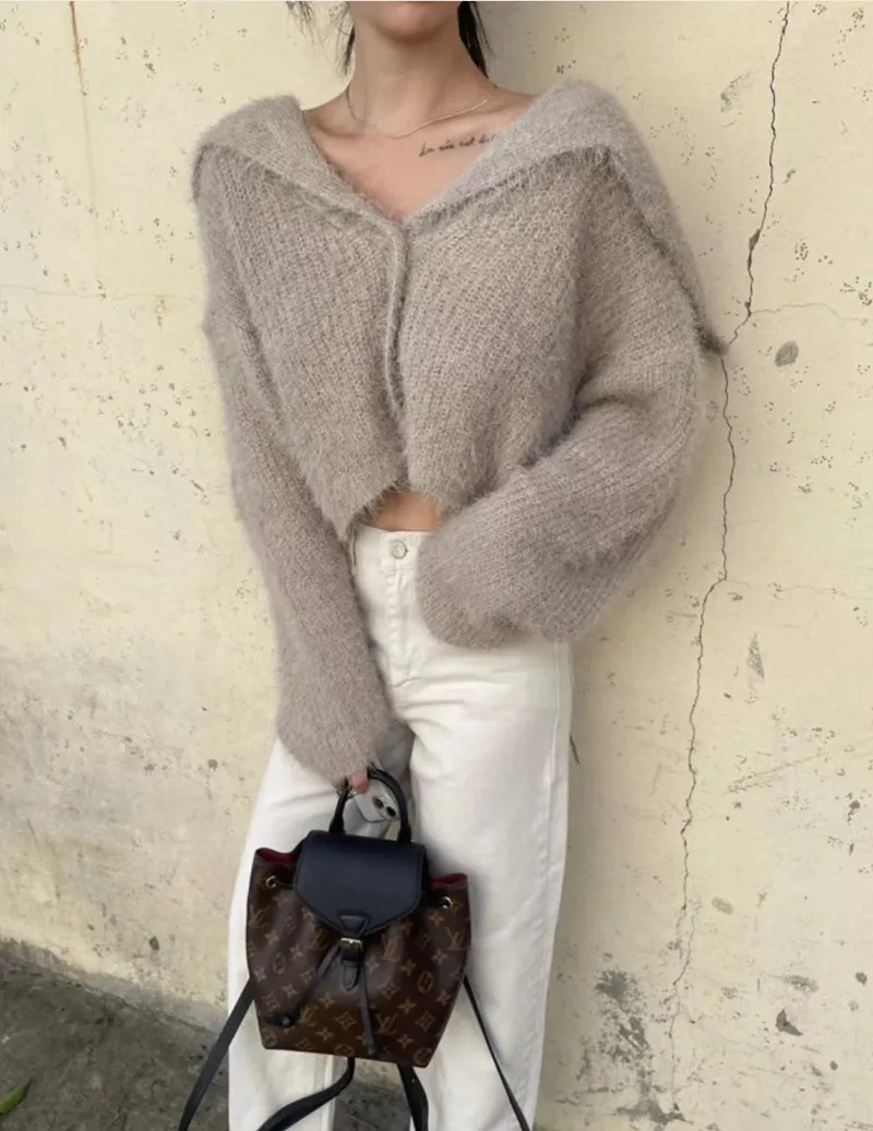 ファータッチセーラーカラーカーディガン | 詳細画像1