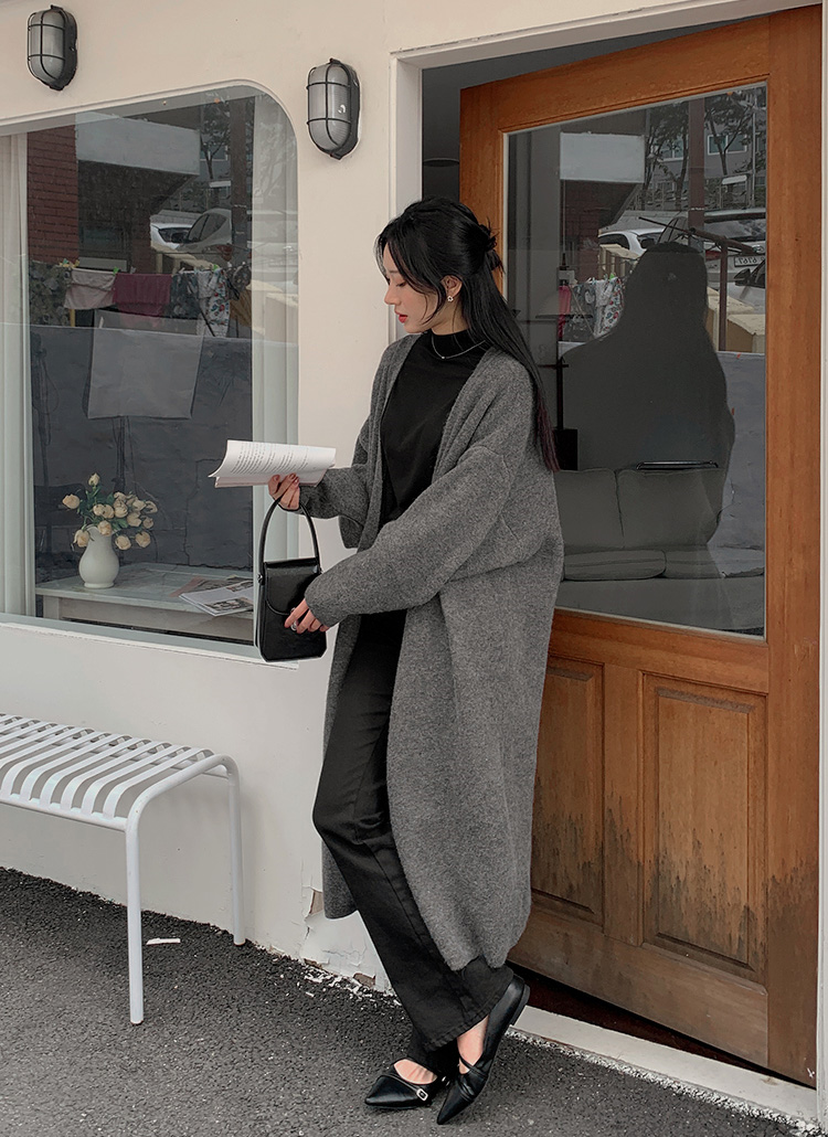 オープンロングカーディガン | レディースファッション通販 - DHOLIC