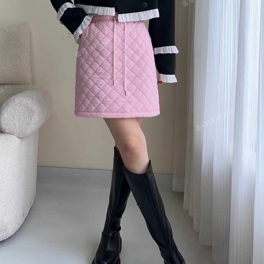 ドロストキルティングミニスカート | 詳細画像2
