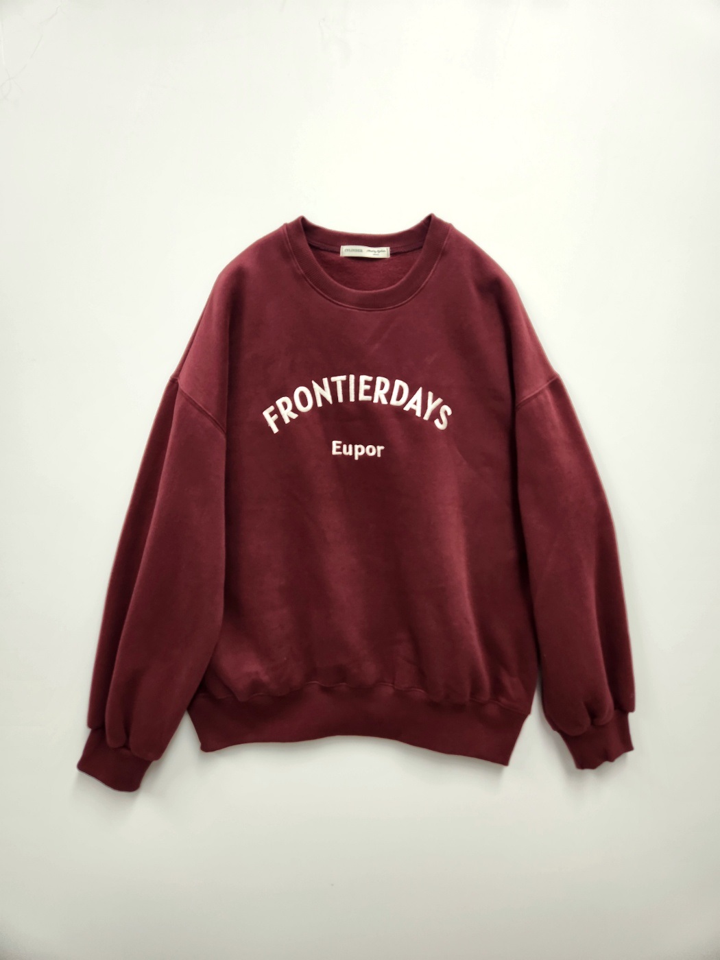 裏起毛FRONTIERDAYS刺繍スウェット | 詳細画像3