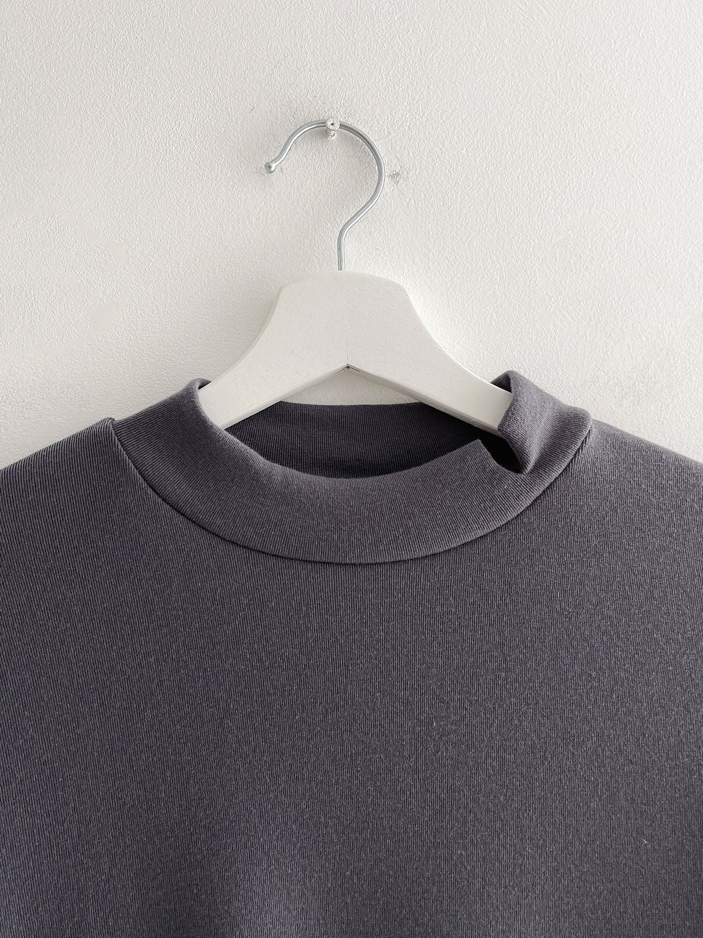 モックネック長袖Tシャツ | 詳細画像14