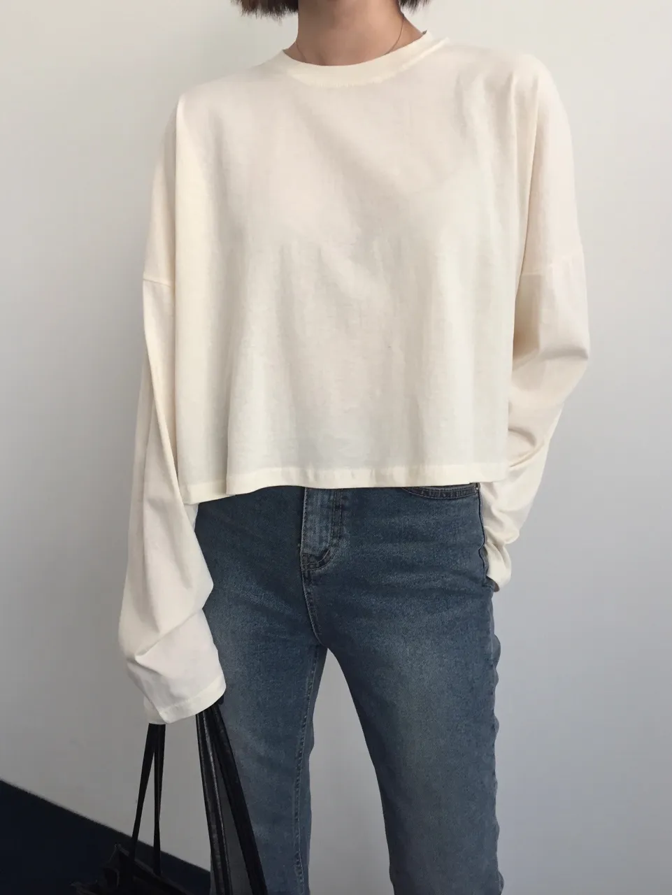 10COLORSルーズクロップドTシャツ | 詳細画像1