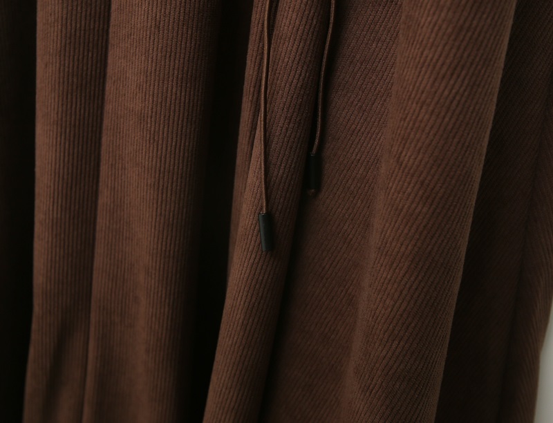 コードレースアップコーデュロイフレアスカート | 詳細画像17