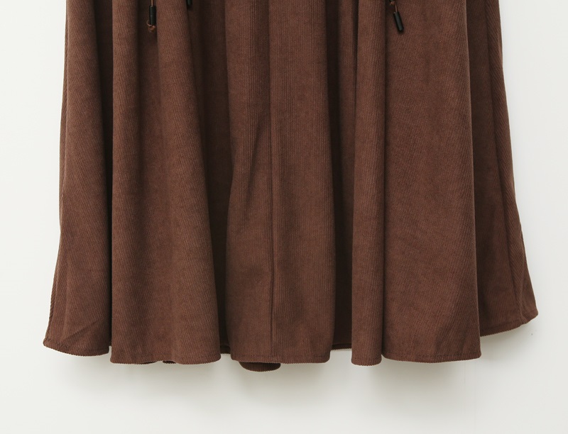 コードレースアップコーデュロイフレアスカート | 詳細画像18