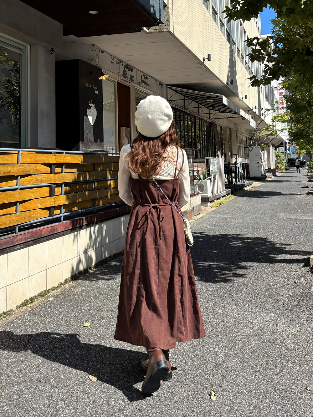 ラクーン混リブハーフネックニット | 詳細画像4