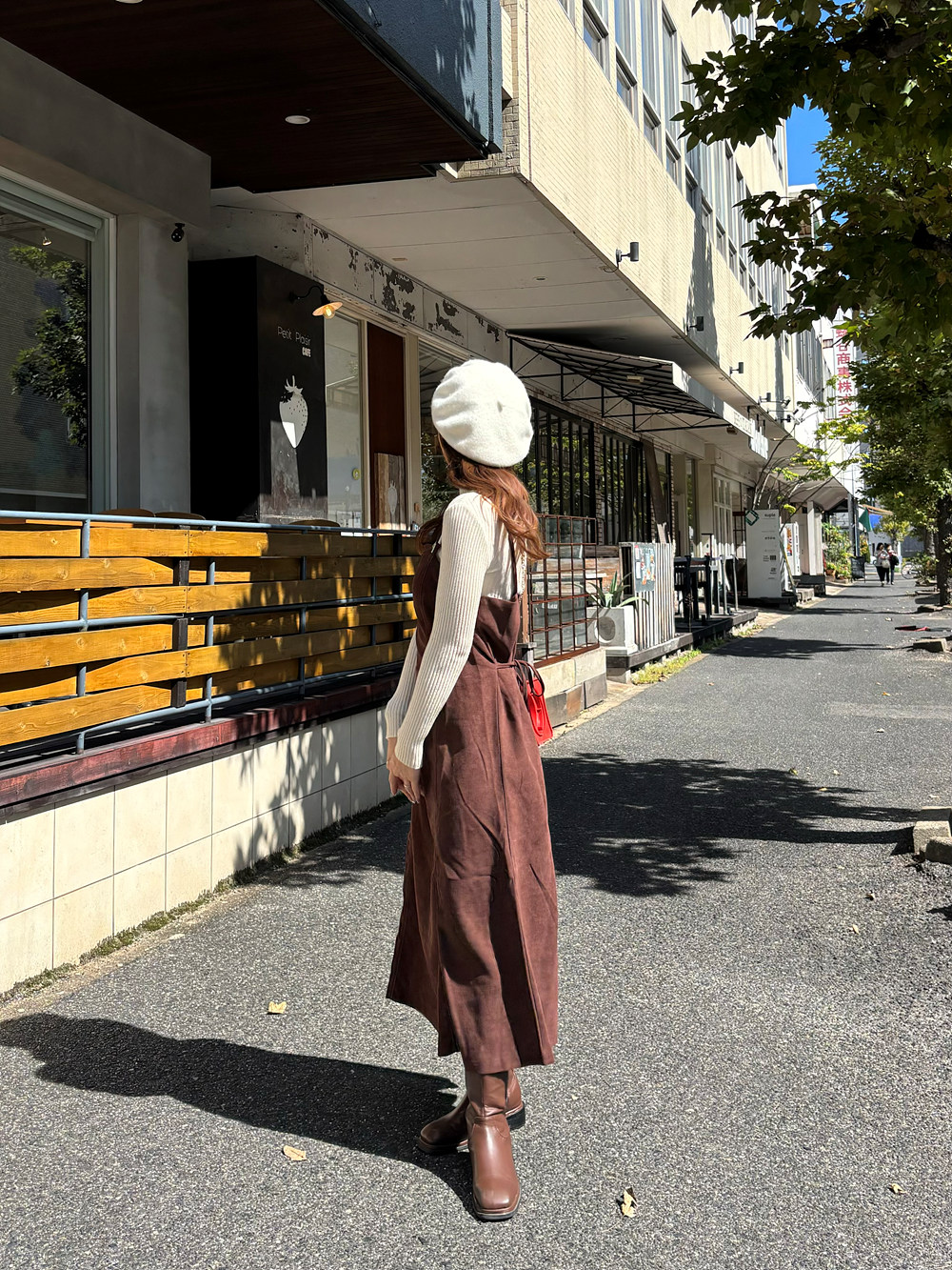 ラクーン混リブハーフネックニット | 詳細画像7