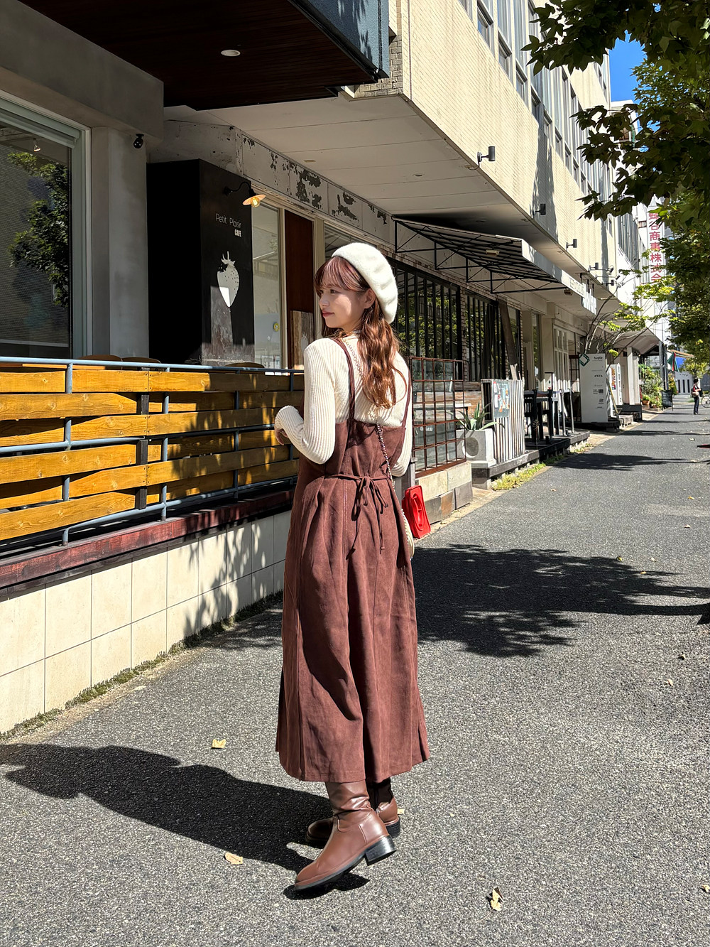 ラクーン混リブハーフネックニット | 詳細画像16