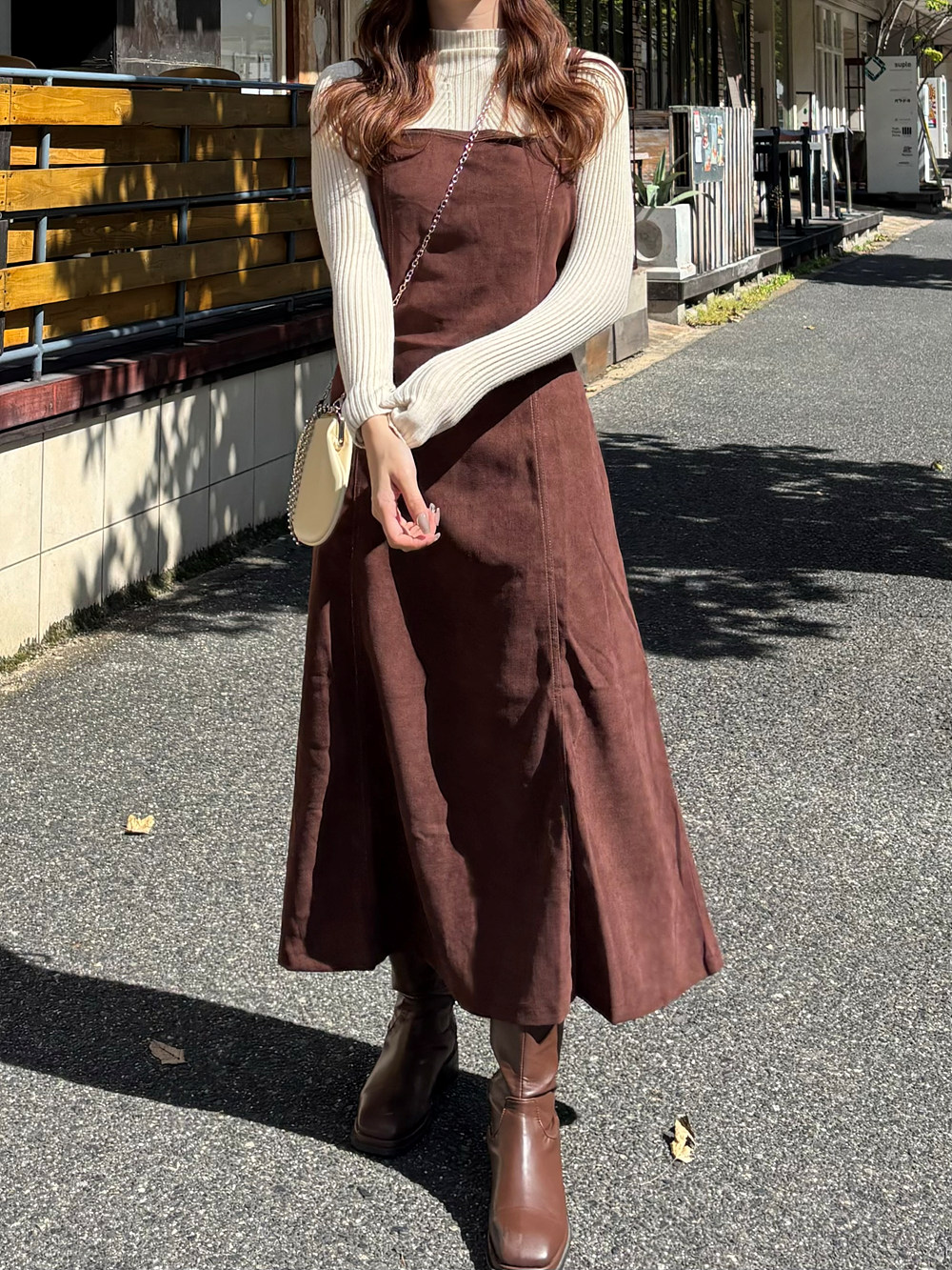 ラクーン混リブハーフネックニット | 詳細画像17