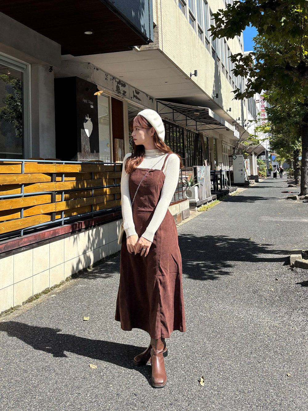 ラクーン混リブハーフネックニット | 詳細画像20