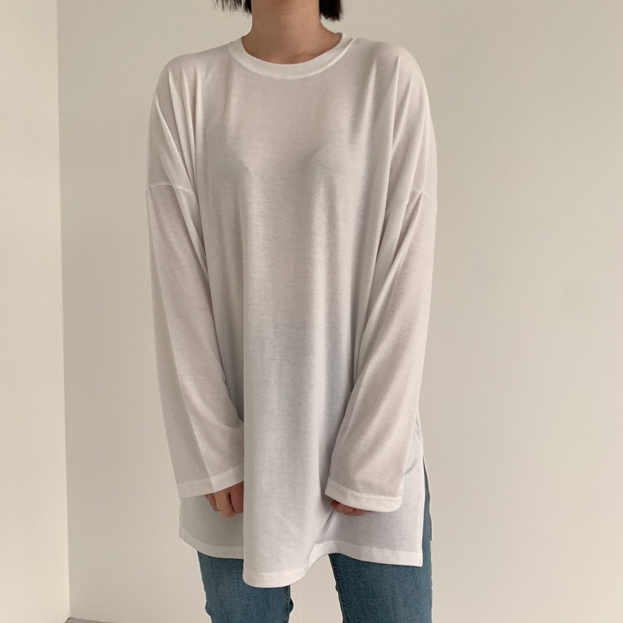 ボクシーサイドスリットTシャツ | 詳細画像4