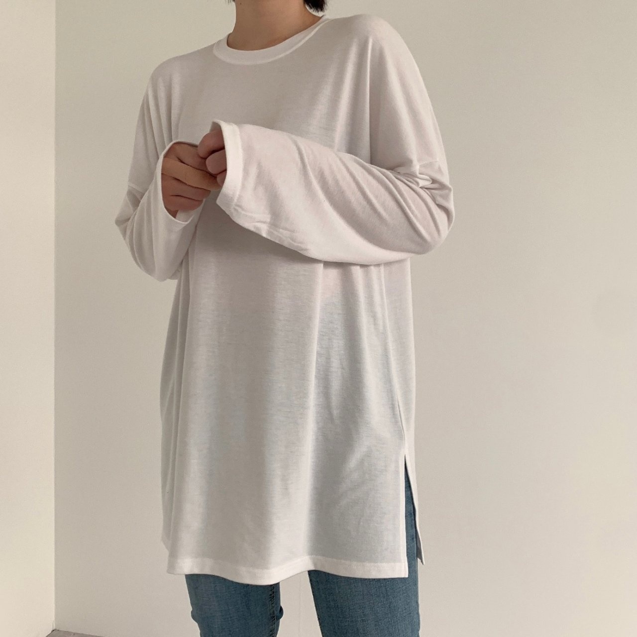 ボクシーサイドスリットTシャツ | 詳細画像5