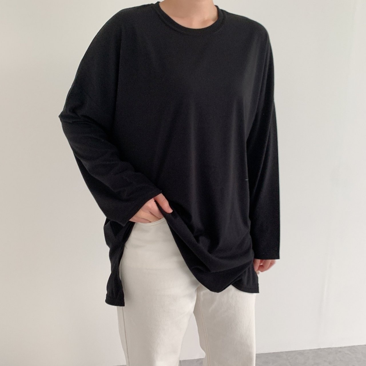 ボクシーサイドスリットTシャツ | 詳細画像7