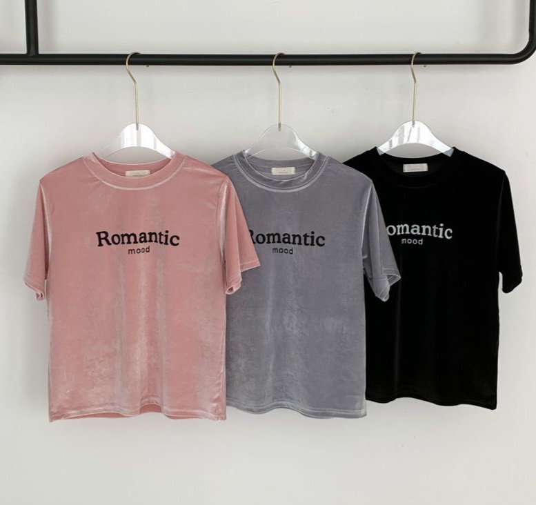 Romanticロゴベロア半袖Tシャツ | 詳細画像15