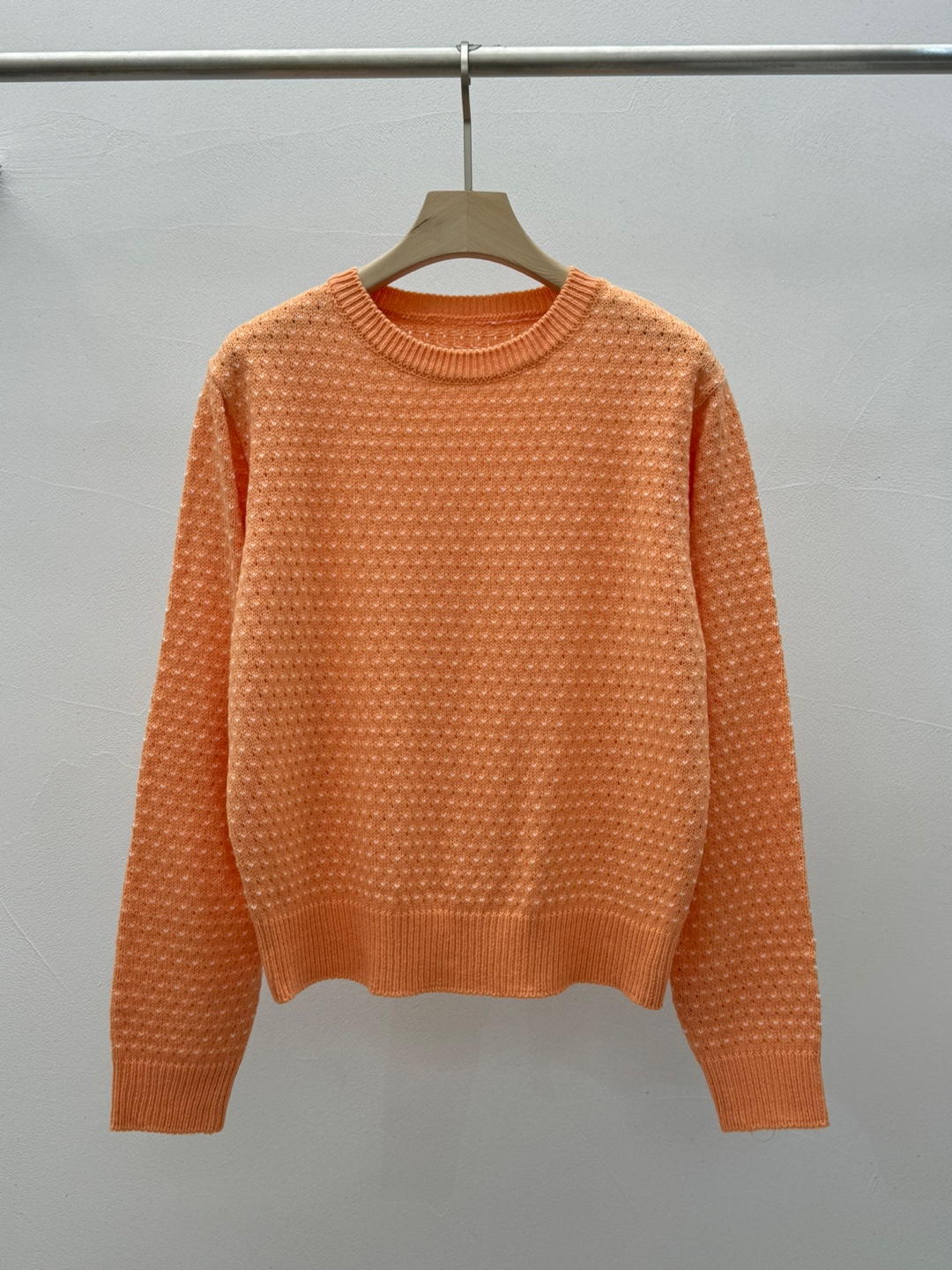 ドットパンチングラウンドネックニット | 詳細画像14