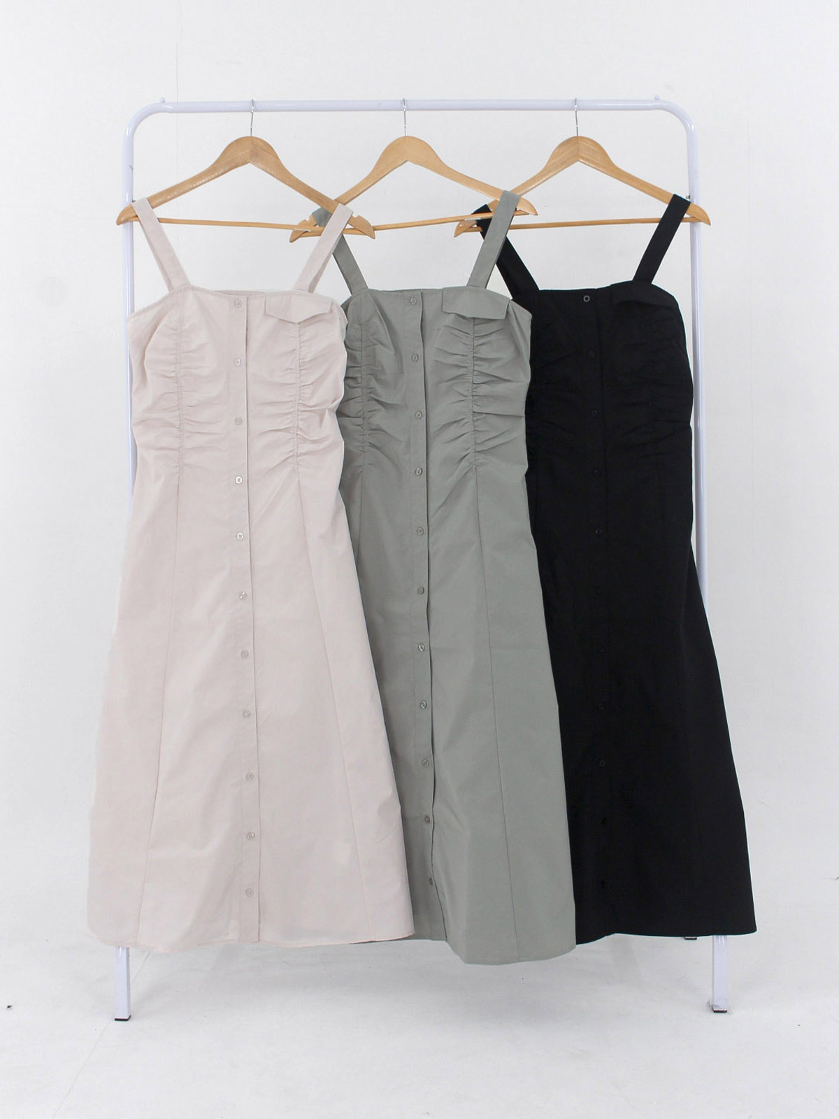 シャーリングフラップノースリワンピース | 詳細画像21