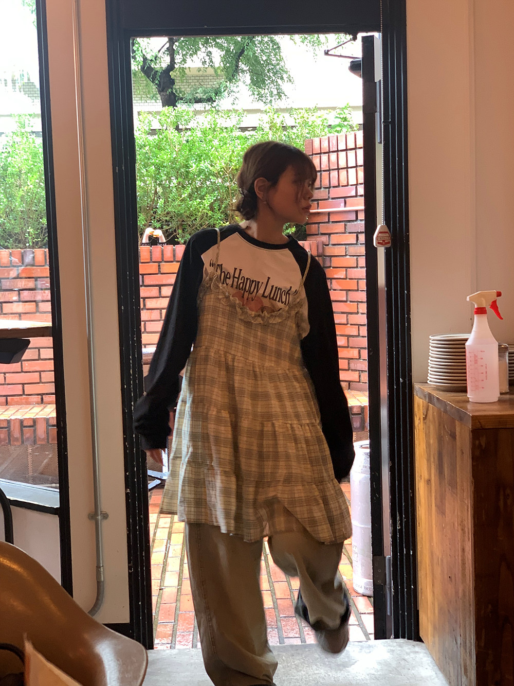 ギンガムチェックティアードキャミワンピース | 詳細画像11