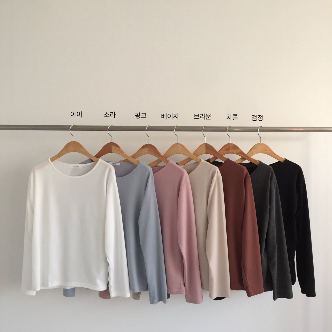 ラウンドネック長袖Tシャツ | 詳細画像20