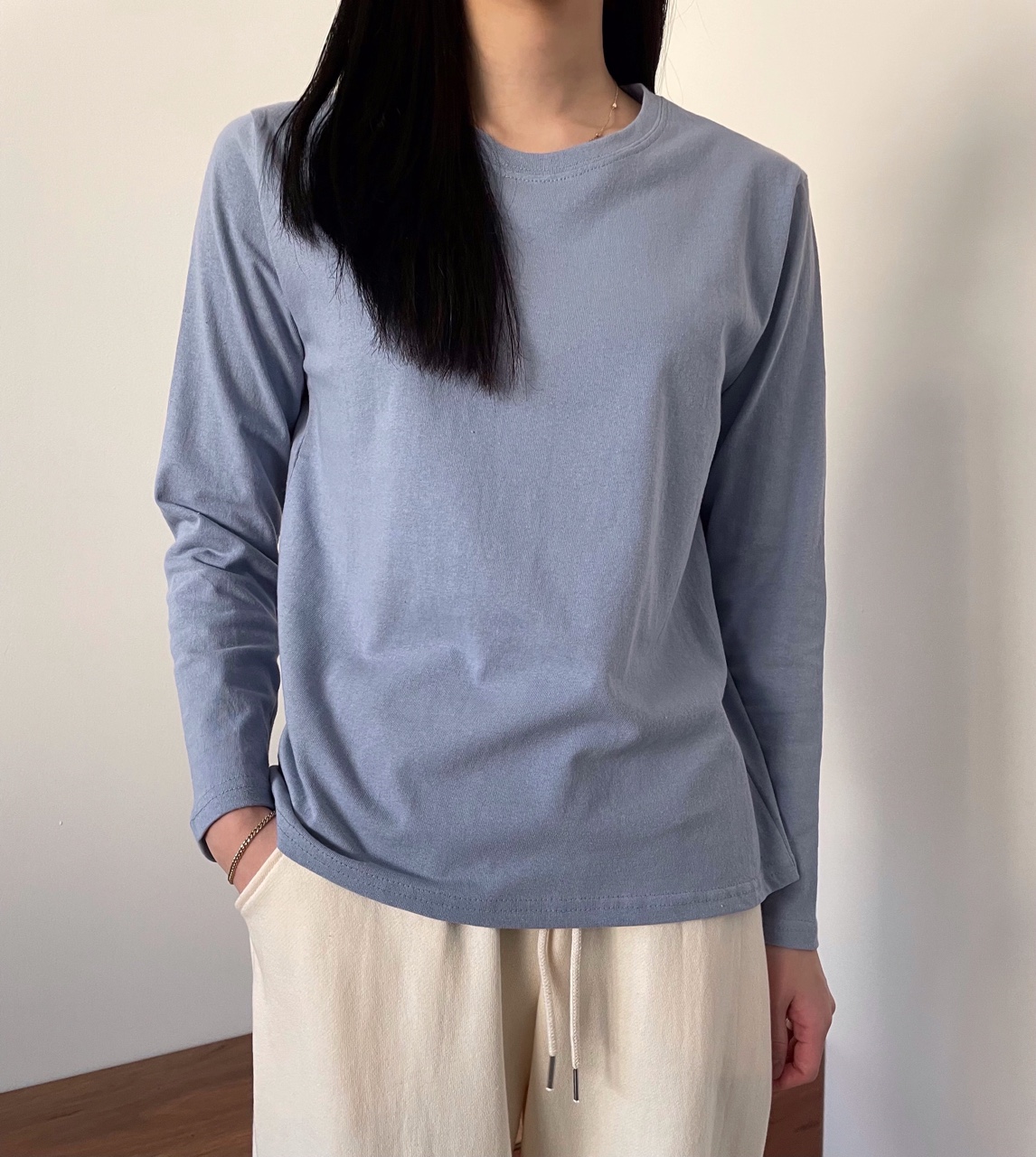 ステッチラウンドネックTシャツ | 詳細画像4