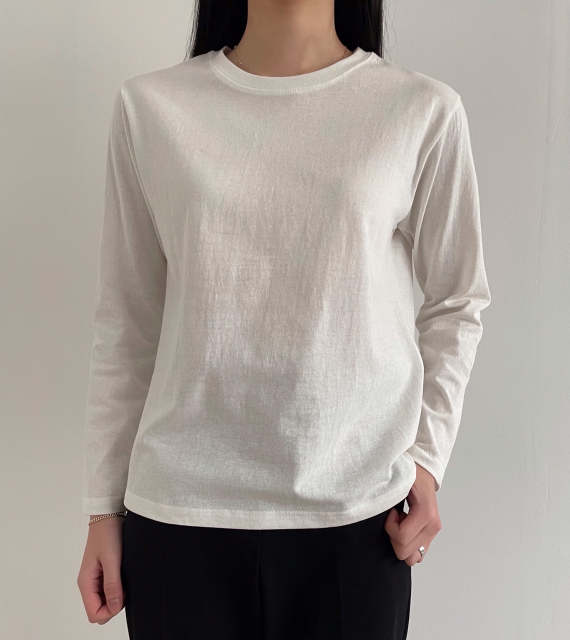 ステッチラウンドネックTシャツ | 詳細画像15