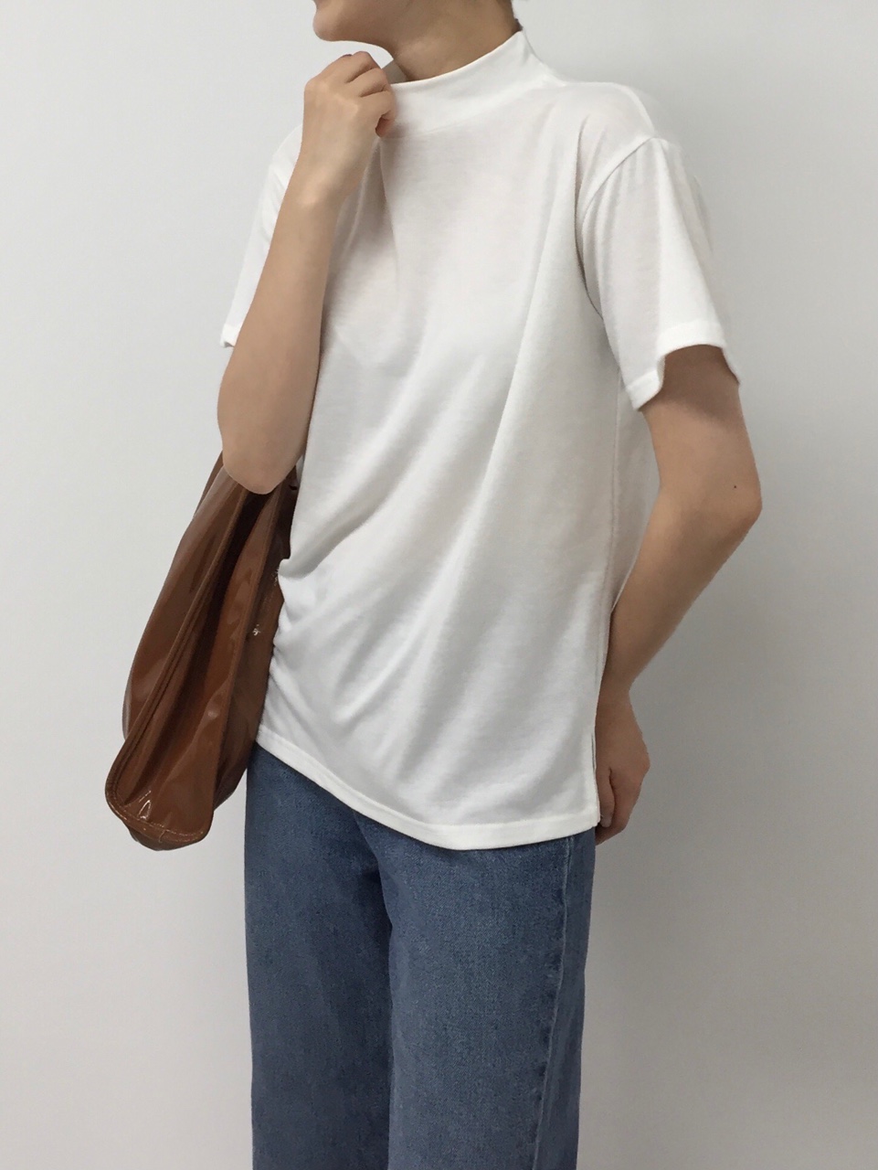 ハーフネック半袖Tシャツ | 詳細画像2