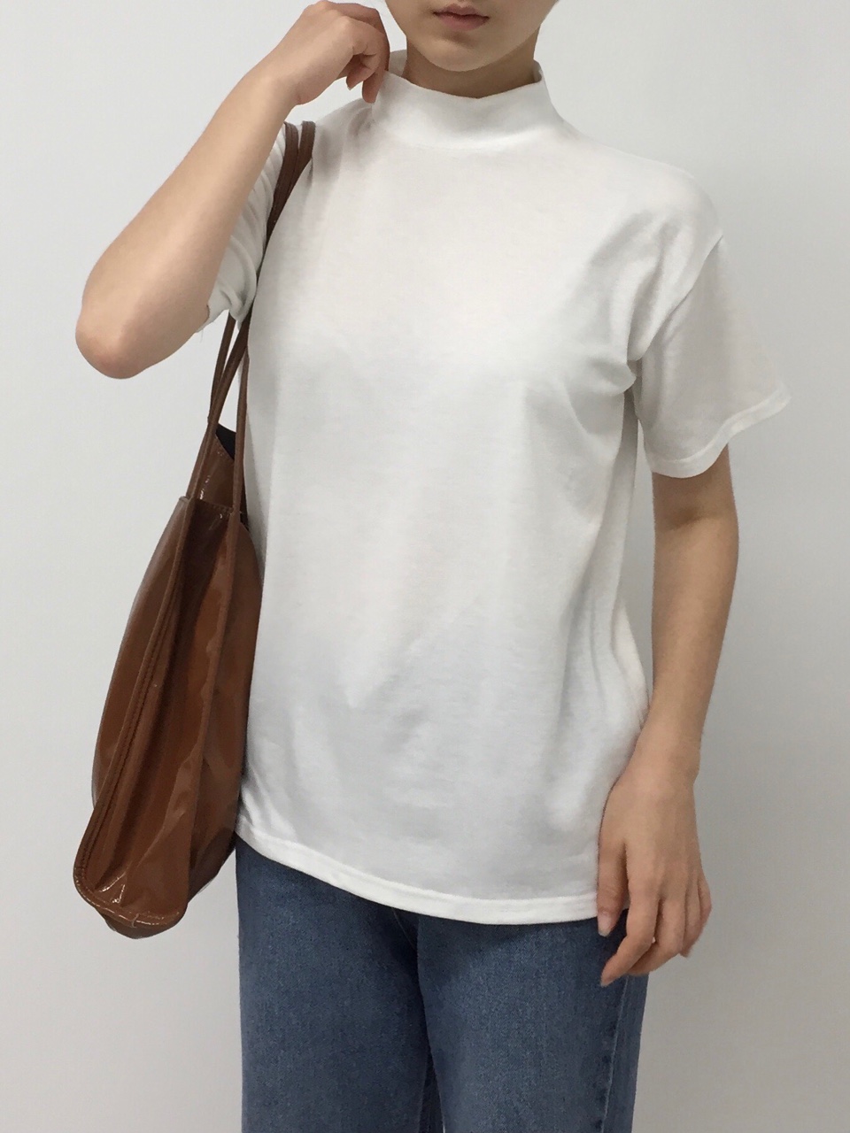 ハーフネック半袖Tシャツ | 詳細画像3