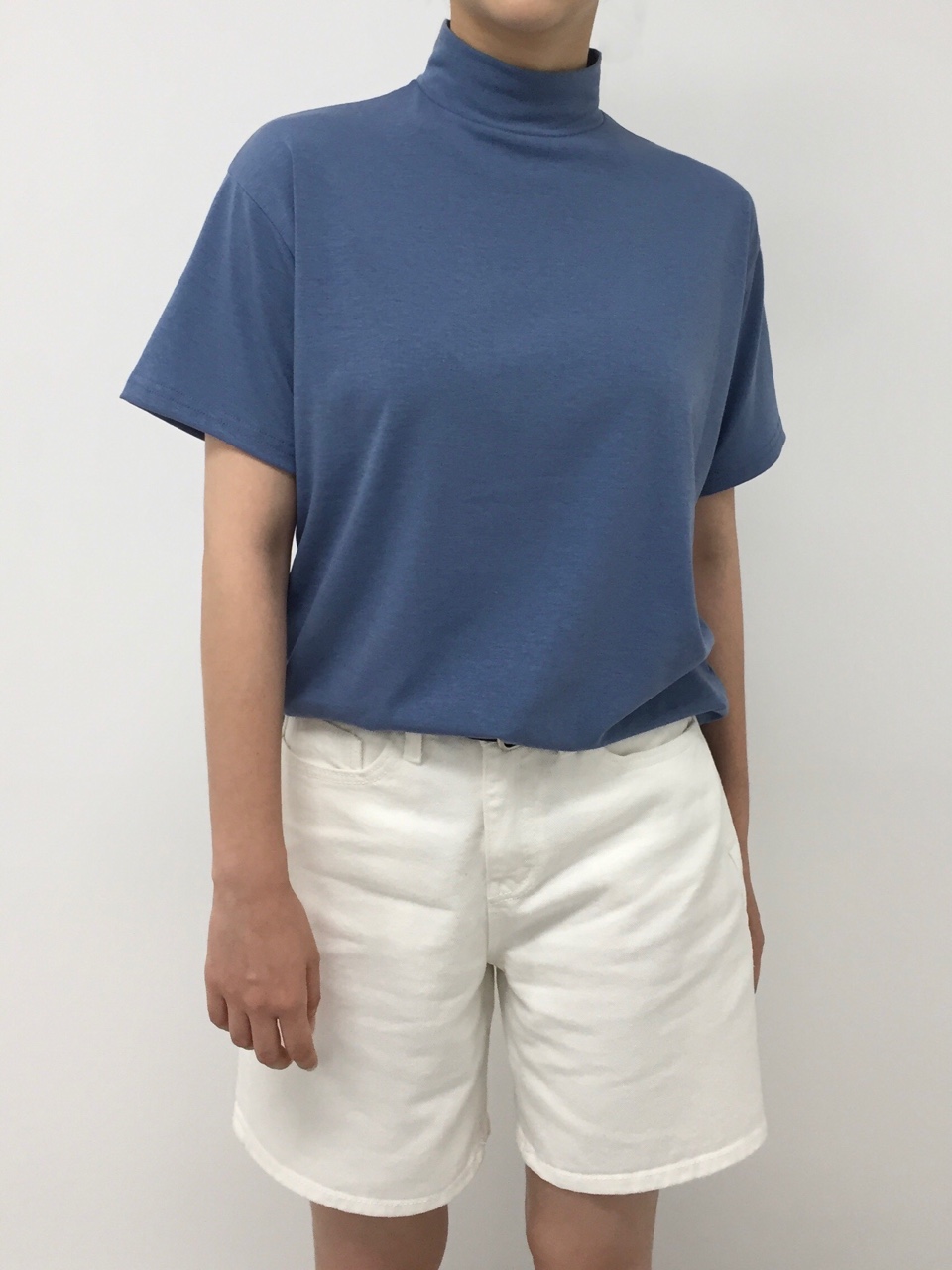 ハーフネック半袖Tシャツ | 詳細画像6