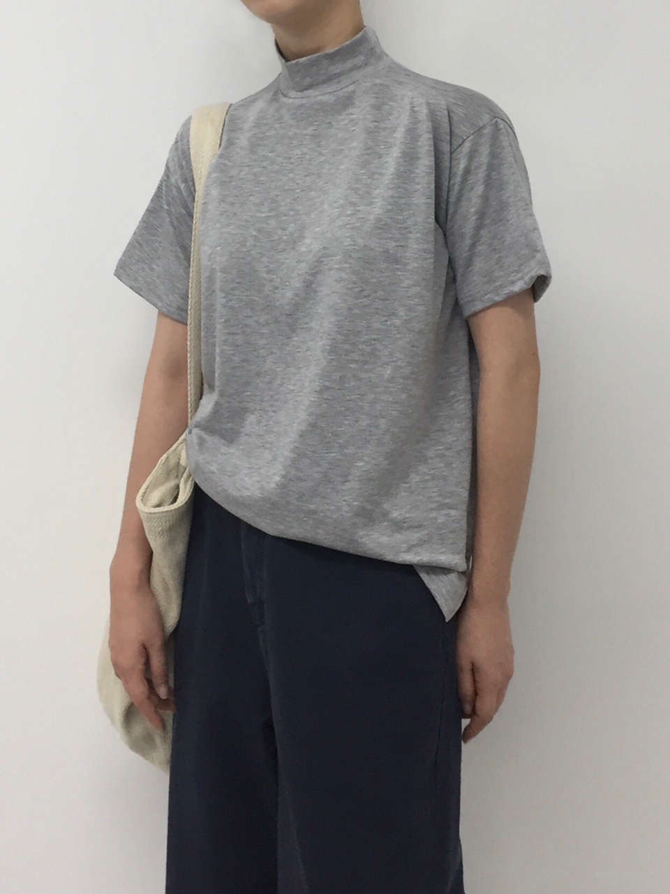 ハーフネック半袖Tシャツ | 詳細画像8