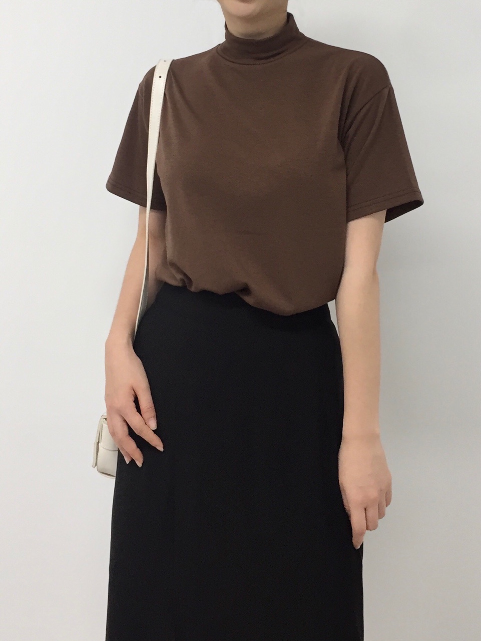 ハーフネック半袖Tシャツ | 詳細画像11