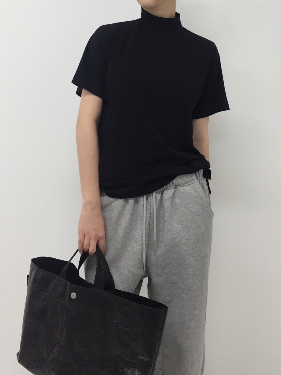 ハーフネック半袖Tシャツ | 詳細画像16
