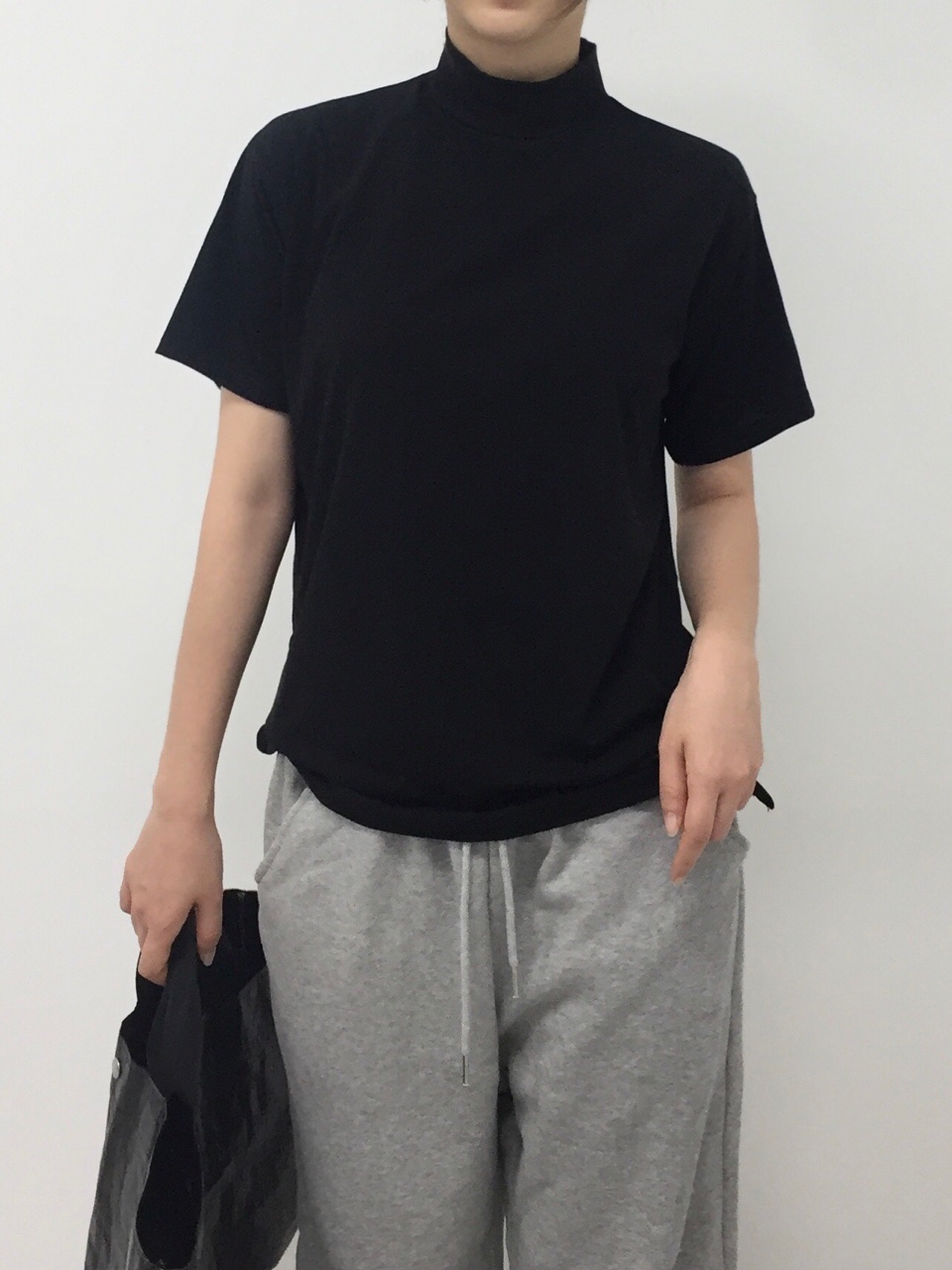 ハーフネック半袖Tシャツ | 詳細画像17