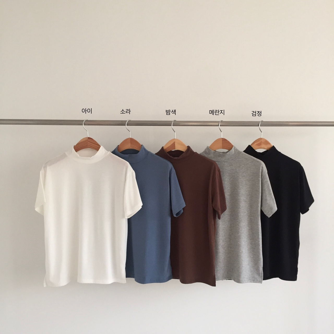ハーフネック半袖Tシャツ | 詳細画像20