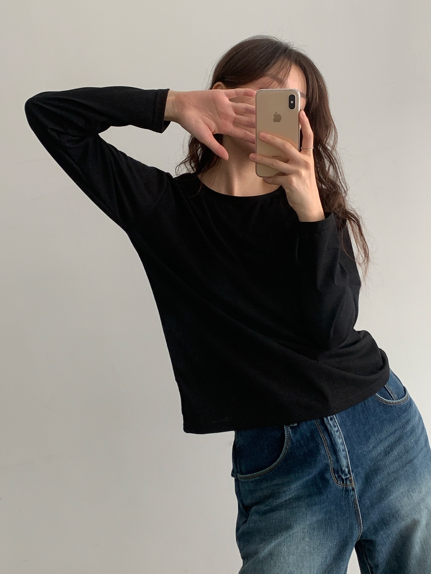 15COLORSラウンドネック長袖Tシャツ | 詳細画像6