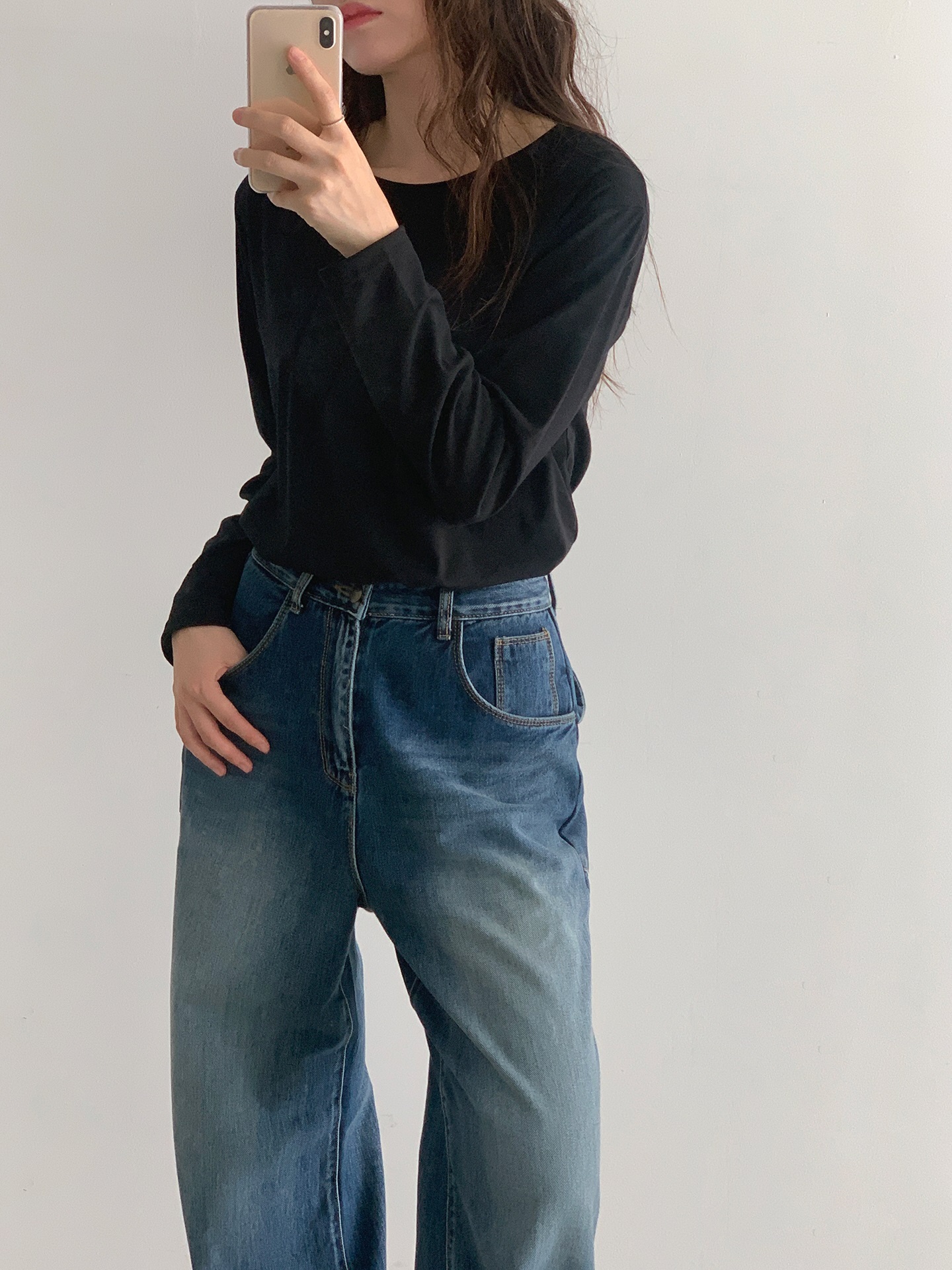 15COLORSラウンドネック長袖Tシャツ | 詳細画像8