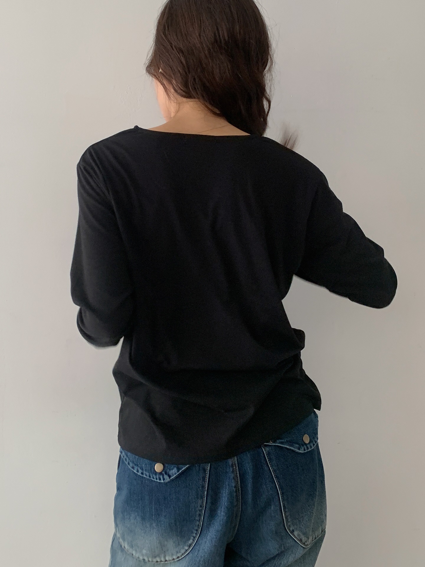 15COLORSラウンドネック長袖Tシャツ | 詳細画像13