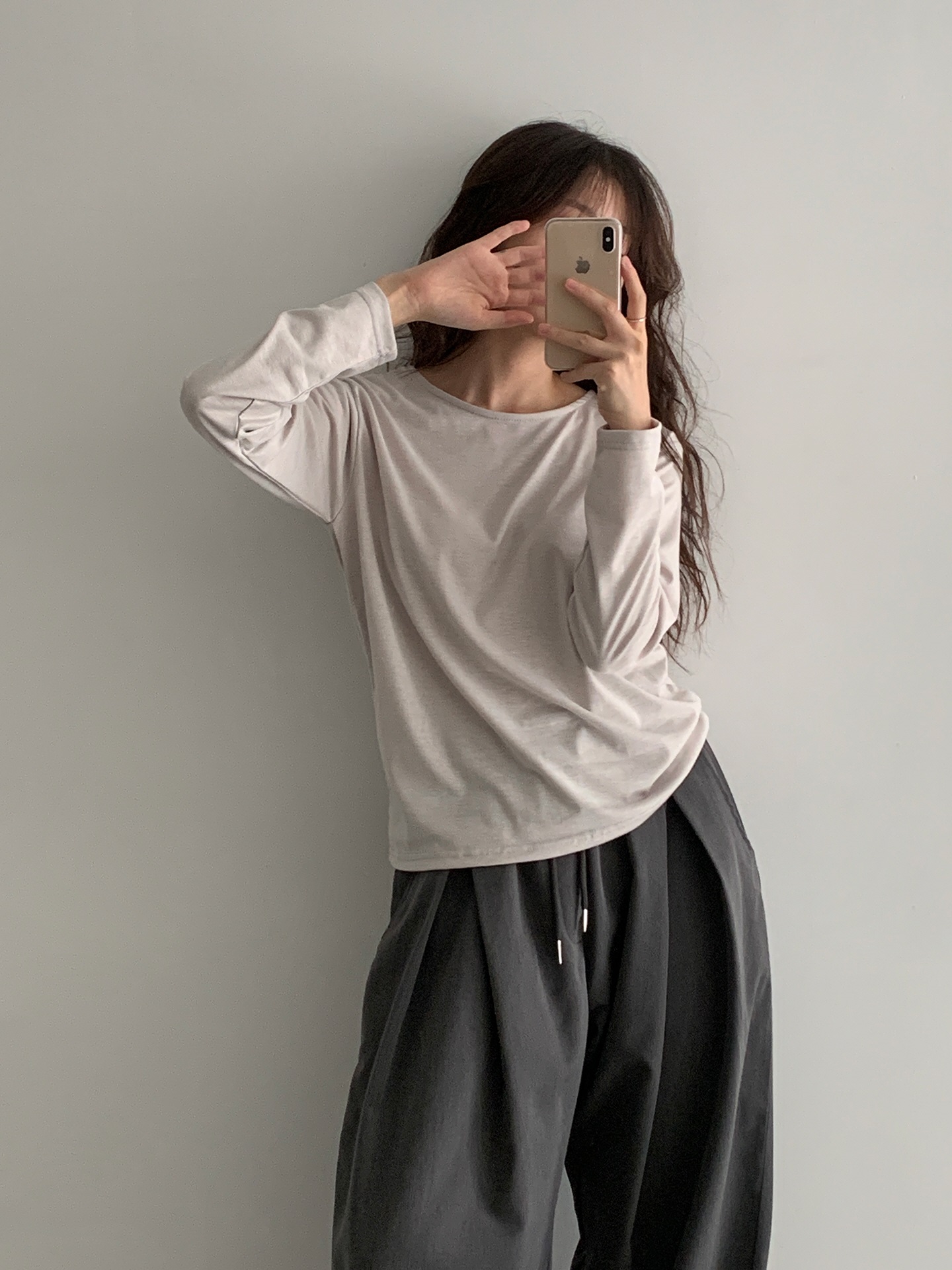 15COLORSラウンドネック長袖Tシャツ | 詳細画像14