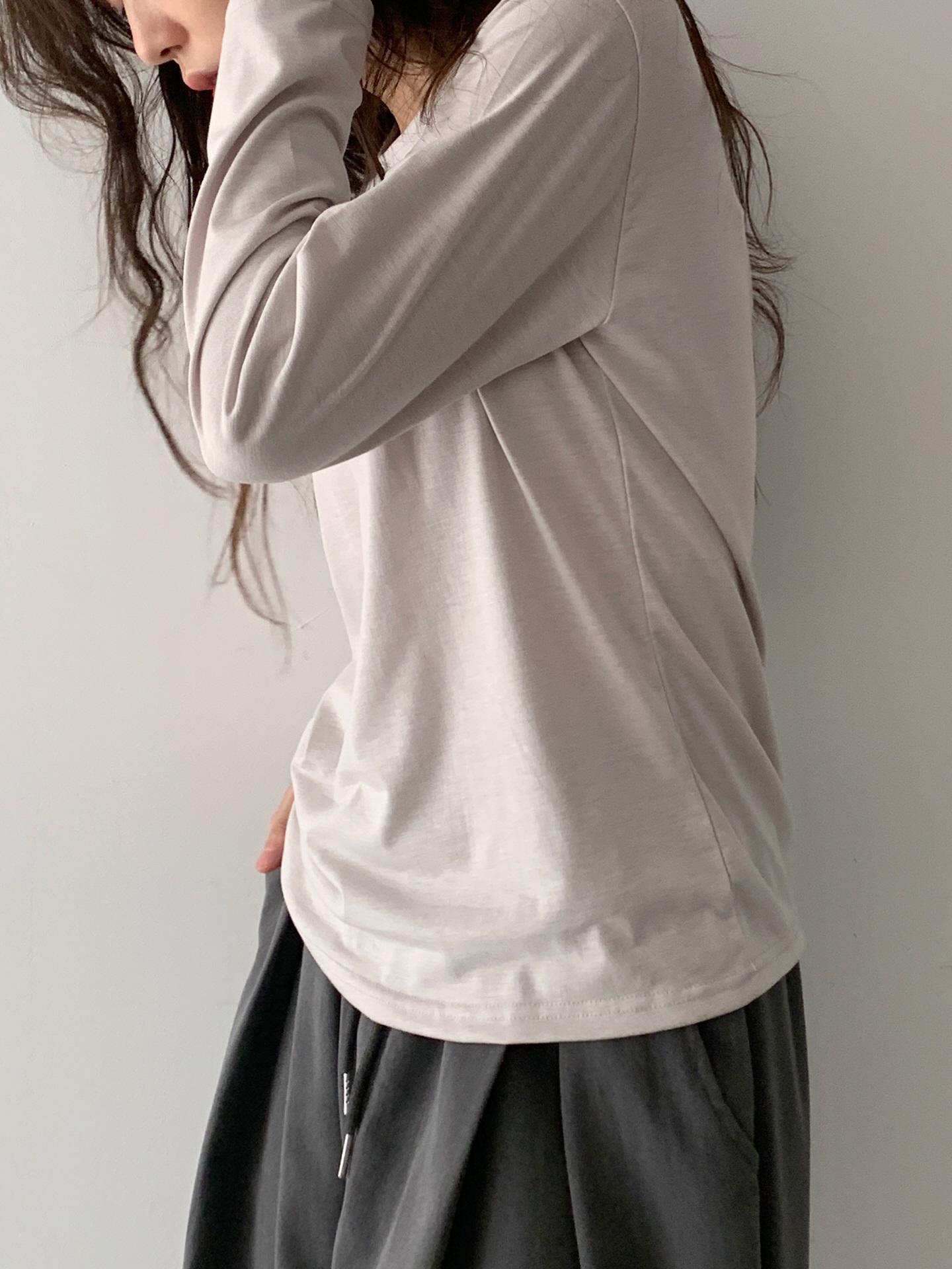 15COLORSラウンドネック長袖Tシャツ | 詳細画像18