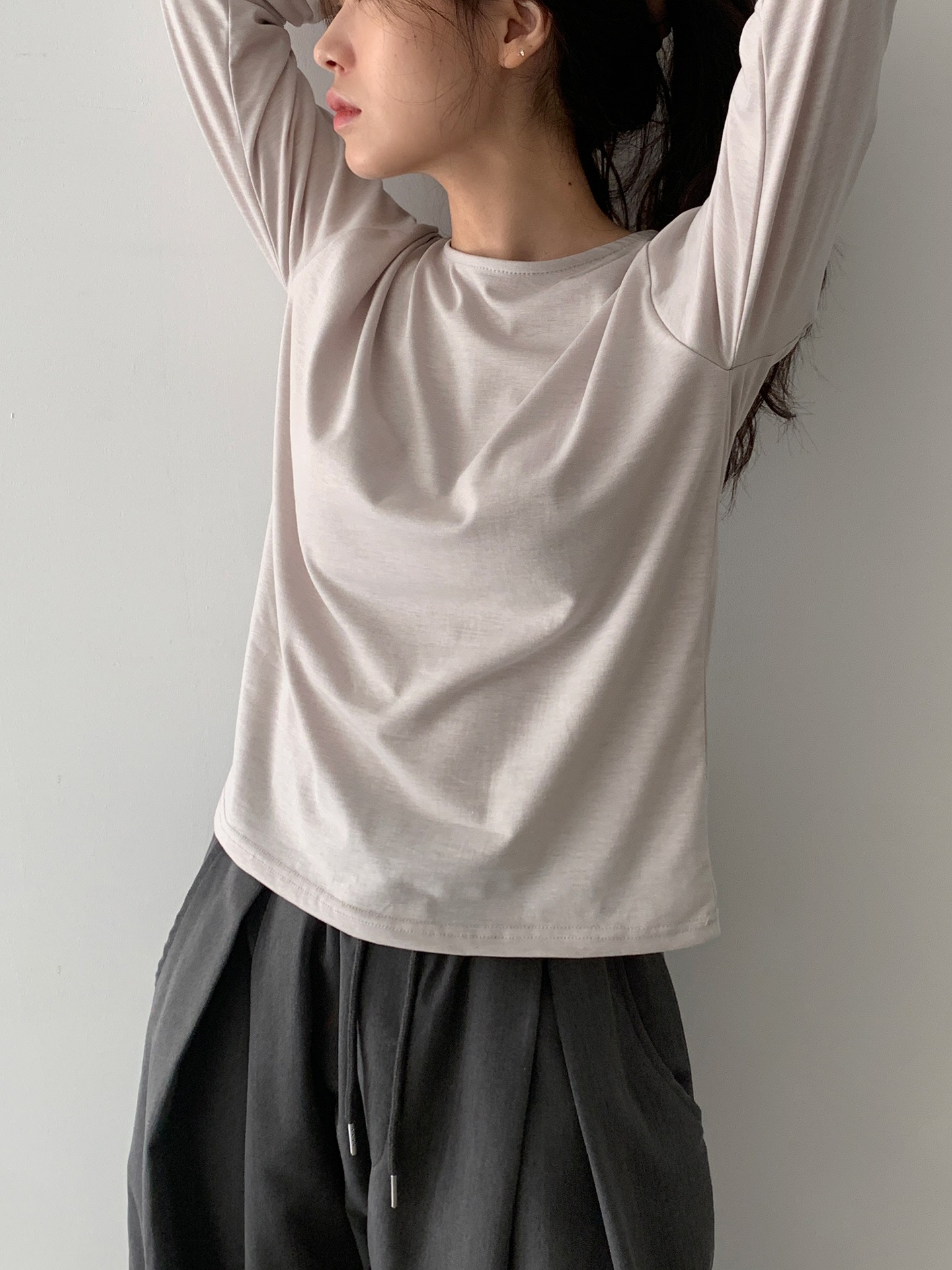 15COLORSラウンドネック長袖Tシャツ | 詳細画像20