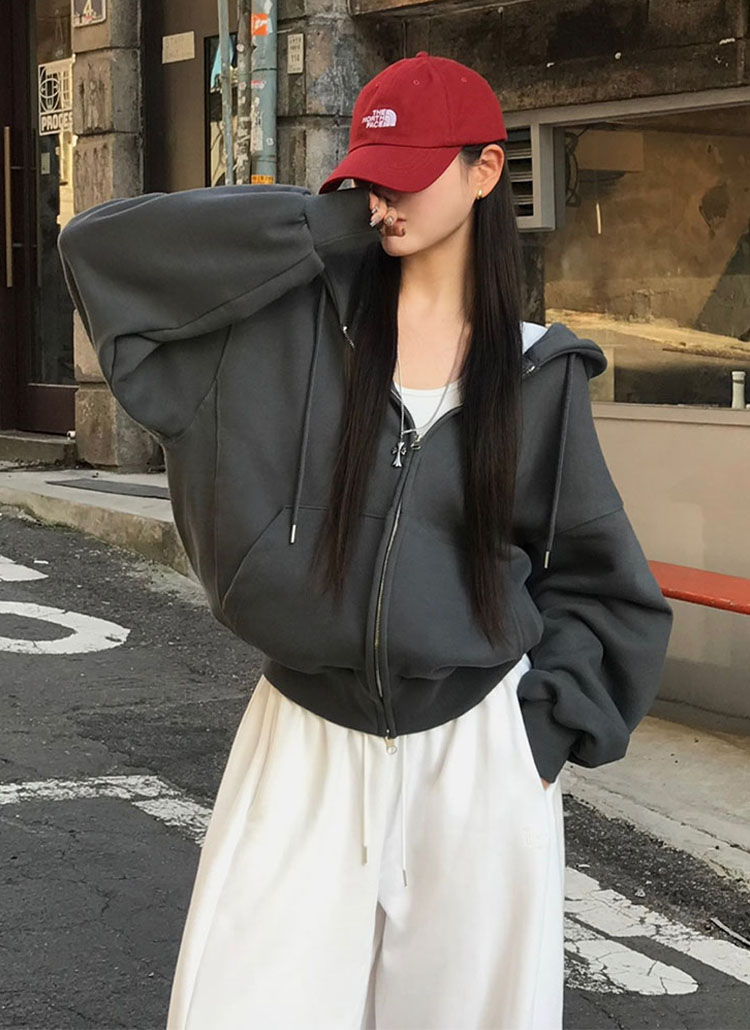 beidelli made]ルーズダブルジップパーカー | レディースファッション