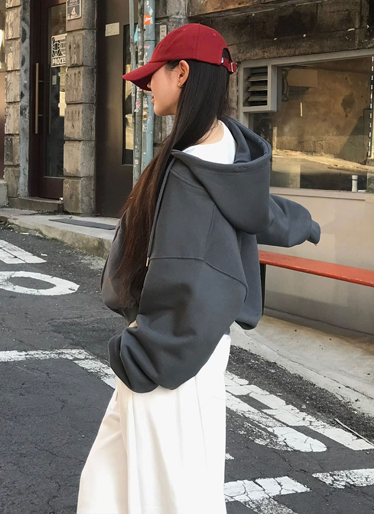beidelli made]ルーズダブルジップパーカー | レディースファッション