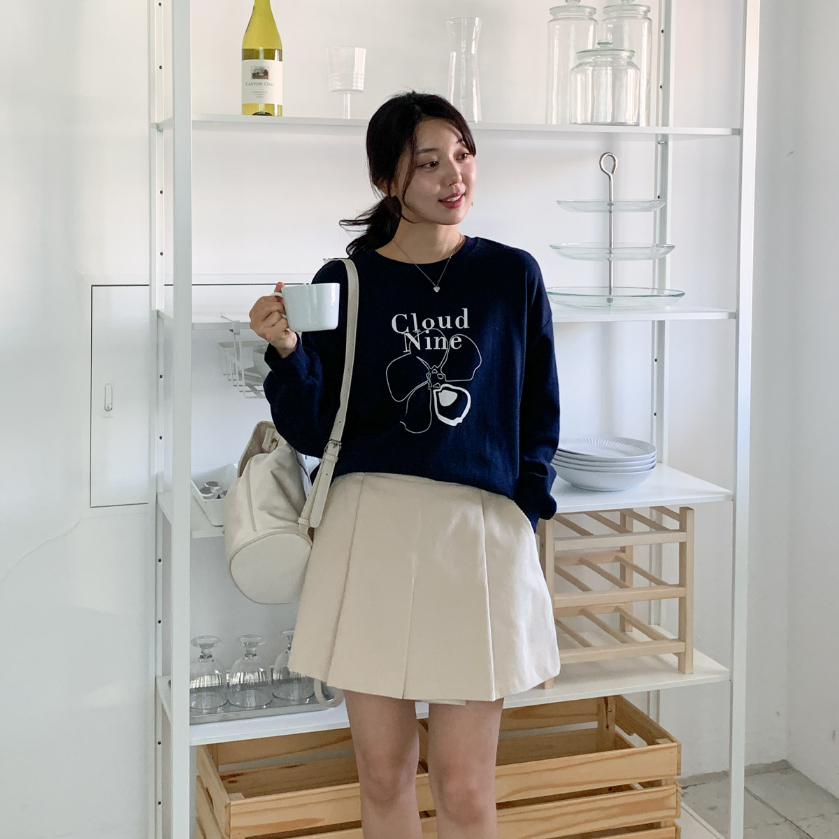 コーデュロイボックスプリーツショートパンツ | 詳細画像7