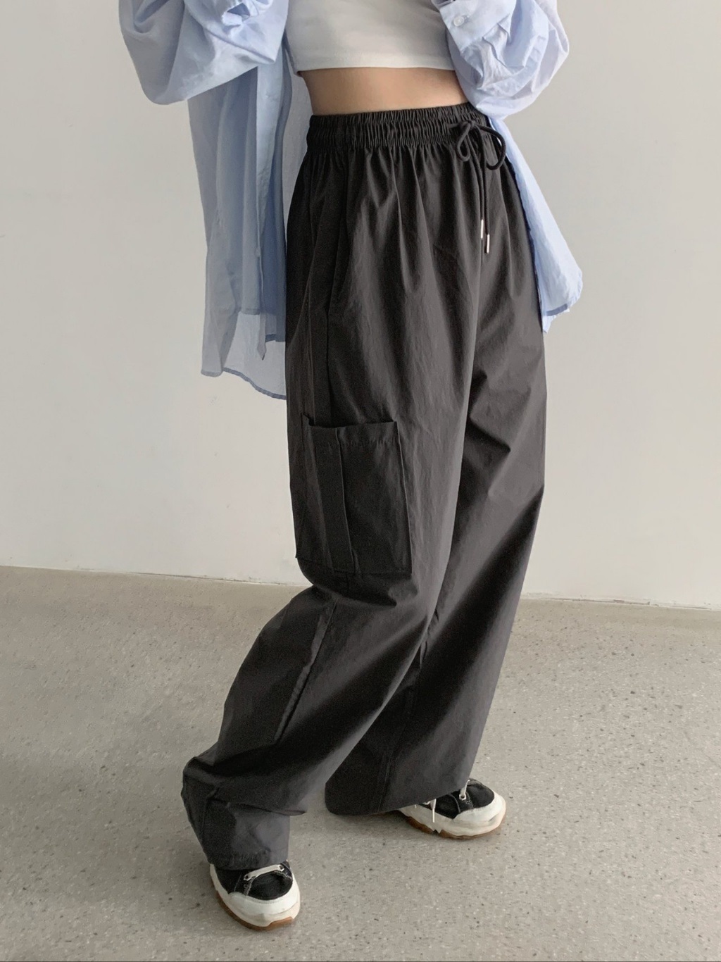 ドロストコットンポケットワイドパンツ | 詳細画像7